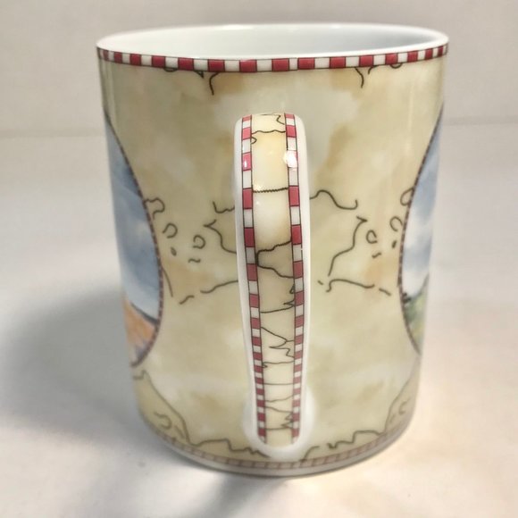 Cape Hatteras Lighthouse Light Coffee Cup Mug American Atelier At Home Porcelain - Picture 7 of 13